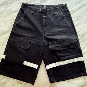Marithe Francois Girbaud Black Jean Shorts